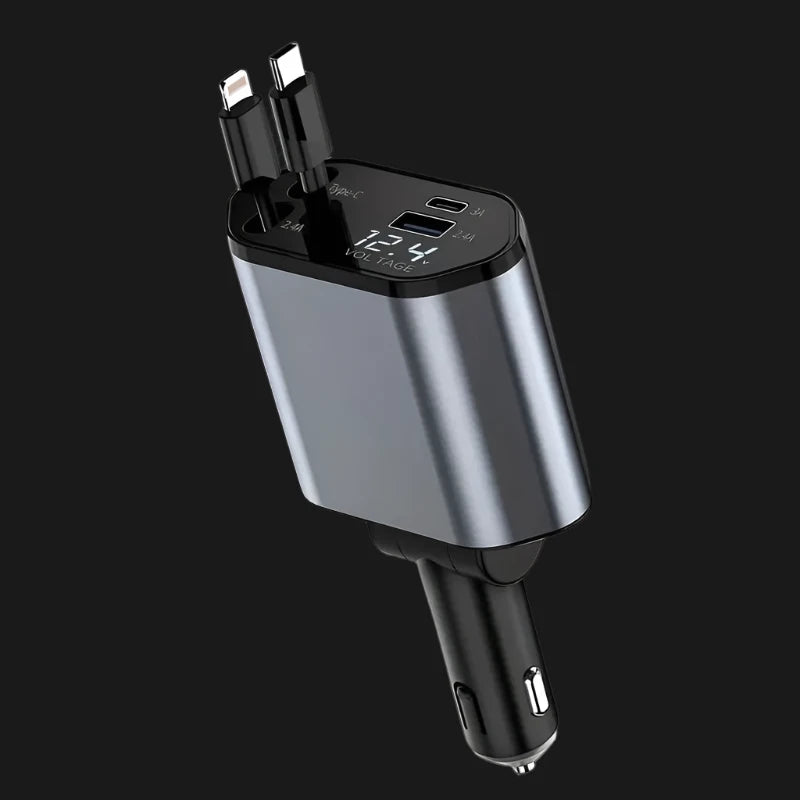USB Car Charger 4 in 1