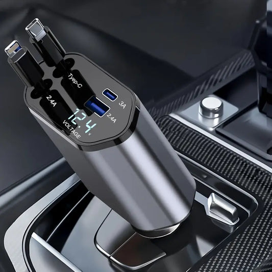 USB Car Charger 4 in 1